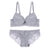 Women Lace Underwear Set Padded Push Up Bra Set Panties +Bra Underwear Women Briefs Intimates Women's Lingerie