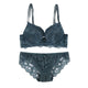 Women Lace Underwear Set Padded Push Up Bra Set Panties +Bra Underwear Women Briefs Intimates Women's Lingerie