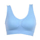 Women Seamless Bra Fitness Yogi Vest Underwear Padded Crop Tops Underwear 7 Colors No Wire-rim Bras Plu size