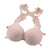 Women Seamless Bra Front Closure Sexy Lace Racer Back Smooth Surface Push Up Underwear Lingerie