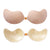 Women Self Adhesive Strapless Bandage Blackless Solid Bra Sticky Gel Silicone Push Up Women's Underwear Invisible Bra Plus Size