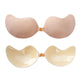 Women Self Adhesive Strapless Bandage Blackless Solid Bra Sticky Gel Silicone Push Up Women's Underwear Invisible Bra Plus Size