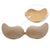 Women Self Adhesive Strapless Bandage Blackless Solid Bra Sticky Gel Silicone Push Up Women's Underwear Invisible Bra Plus Size