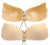 Women Self Adhesive Strapless Bandage Blackless Solid Bra Sticky Gel Silicone Push Up Women's Underwear Invisible Bra Plus Size