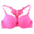 Women Sexy Front Closure Lace Bras Racer Back Push Up Seamless Bra Intimates 32 34 36 Full B Cups