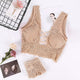 Women Sexy Lingerie Bra Set Push Up Seamless Embroidery Lace Sexy Bra Set Female Underwear Set