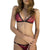 Women Sexy Red Lace Bra Set Bikini Unlined Women Lingerie Bra Sets Patchwork Tops Ladies Panties Brassiere Lingerie Intimates
