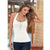 Women Sexy T Shirts Cheap o Neck Sleeveless Backless T-Shirts Casual Blusas Splice See Through Slim Top Plus Size