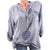 Women Shirts And Blouses Summer Spring Casual Print V-neck Chiffon Blouse Women Top Camisa Feminina Long Sleeve Ladies Blouses