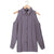 Women Shirts Autumn Casual Elegant Off Shoulder Chiffon Blouse Women Top Camisa Feminina Long Sleeve Black Ladies Blouses
