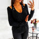 Women Shirts Autumn Tops For Women 2019 Casual Sexy V-neck Blouse Women Top And Blouses Blusa Feminina Long Sleeve Blouse