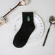 Women Size New Cotton Short Socks Killer Cupid Moustache Milk Cola Leon Clover Love Smile Face