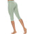 Women Skinny Running Sports Calf-length Side Pocket Leggings Compression Peach Hip Tight Slim Fitness Strechy Solid Pure Color