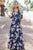Women Summer Floral Print Maxi Dress Boho Style Long Beach Dress Evening Party Long Bandage Bodycon Dress Plus Size Vestidos