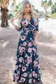 Women Summer Floral Print Maxi Dress Boho Style Long Beach Dress Evening Party Long Bandage Bodycon Dress Plus Size Vestidos