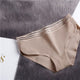 Women Vertical Striped Cotton Panties Elastic Crotch Lingerie  Female Mid Waist Breathable Briefs Intimates Underwear
