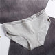Women Vertical Striped Cotton Panties Elastic Crotch Lingerie  Female Mid Waist Breathable Briefs Intimates Underwear