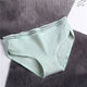 Women Vertical Striped Cotton Panties Elastic Crotch Lingerie  Female Mid Waist Breathable Briefs Intimates Underwear