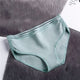 Women Vertical Striped Cotton Panties Elastic Crotch Lingerie  Female Mid Waist Breathable Briefs Intimates Underwear