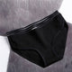 Women Vertical Striped Cotton Panties Elastic Crotch Lingerie  Female Mid Waist Breathable Briefs Intimates Underwear