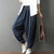 Women Vintage Loose Solid Pants Spring Autumn Elastic Waist Casual Harem Pants Trousers Women Cross-Pants
