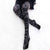 Women printing Thigh High Stockings Over Knee Socks Anime Long Thin Stocking medias Polyester   Stockings For Girl 7ZJQ-SW11