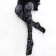 Women printing Thigh High Stockings Over Knee Socks Anime Long Thin Stocking medias Polyester   Stockings For Girl 7ZJQ-SW11
