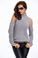 Women's Off Shoulder Turtleneck Knitted Sweater Autumn 2018 Fashion Pullover Jumpers Winter Causal White Black Pink Lady Clothes