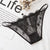 Women's Sexy Briefs Lace Thin Belt Adjustable Panties Transparent Hollow Out Comfortable Panties Briefs