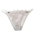 Women's Sexy Briefs Lace Thin Belt Adjustable Panties Transparent Hollow Out Comfortable Panties Briefs