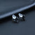 Women's fashion earrings gorgeous New arrival brand sweet metal with gems stud Acrylic earring for women girls