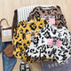 Women's t-shirts cotton short sleeve t shirts Leopard letters print top tees female casual loose t-shirt summer t shirt 2019