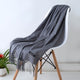 Women solid color cashmere scarves with tassel lady spring and winter thin scarf high quality female shawl hot sale hijab scarf