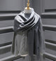 Women solid color cashmere scarves with tassel lady spring autumn thin long scarf high quality female shawl hot sale men scarf