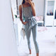 Womens Casual Solid Jumpsuit  Strappy Pants Lady Scoop Neck Sleeveless Party Holiday Playsuit Romper Three Color New Jumpsuit