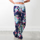 Wontive 2019 Women's Pants Loose Floral Print Drawstring Casual Wide Leg Pants Female Summer Trousers Long Sweatpants Plus Size