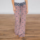 Wontive 2019 Women's Pants Loose Floral Print Drawstring Casual Wide Leg Pants Female Summer Trousers Long Sweatpants Plus Size