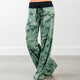Wontive 2019 Women's Pants Loose Floral Print Drawstring Casual Wide Leg Pants Female Summer Trousers Long Sweatpants Plus Size