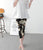 YRRETY Women Calf-Length Print Pants Women Capris High Waist Sexy Leggings Women Pantalones Soft Pants Women Summer Leggings