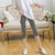 YRRETY Women Calf-Length Print Pants Women Capris High Waist Sexy Leggings Women Pantalones Soft Pants Women Summer Leggings