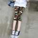 YRRETY Women Calf-Length Print Pants Women Capris High Waist Sexy Leggings Women Pantalones Soft Pants Women Summer Leggings