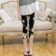 YRRETY Women Calf-Length Print Pants Women Capris High Waist Sexy Leggings Women Pantalones Soft Pants Women Summer Leggings
