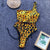 Yellow Leopard One Piece Swimsuit 2019 One Shoulder Swimwear Fused Summer Beach Bathing Suits Women Bodysuit Monokini Swimsuits