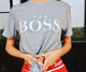 Yes Boss Letter Print T Shirt Women Short Sleeve O Neck Loose Tshirt 2019 Summer Women Tee Shirt Tops Camisetas Mujer
