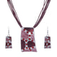 AlphaGal Fashion African Jewelry Set 2019 Leather Chain Enamel Gem Jewelry Sets for Party Bridal Jewelry Sets Summer Jewelry