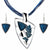 AlphaGal Geometry Circle Pendant Necklace Earring Sets Multilayer Leather Necklace Earrings Wholesale Wedding Costume Jewelry Set