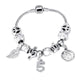 AlphaGal Pink Crystal Charm Silver Bracelets & Bangles for Women With Aliexpress Murano Beads Silver Bracelet Femme Jewelry