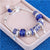 AlphaGal Pink Crystal Charm Silver Bracelets & Bangles for Women With Aliexpress Murano Beads Silver Bracelet Femme Jewelry