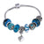 AlphaGal Pink Crystal Charm Silver Bracelets & Bangles for Women With Aliexpress Murano Beads Silver Bracelet Femme Jewelry