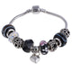 AlphaGal Pink Crystal Charm Silver Bracelets & Bangles for Women With Aliexpress Murano Beads Silver Bracelet Femme Jewelry